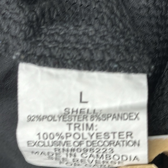 Magellan Men’s Water Repellent Shorts Black Large - Picture 8 of 10